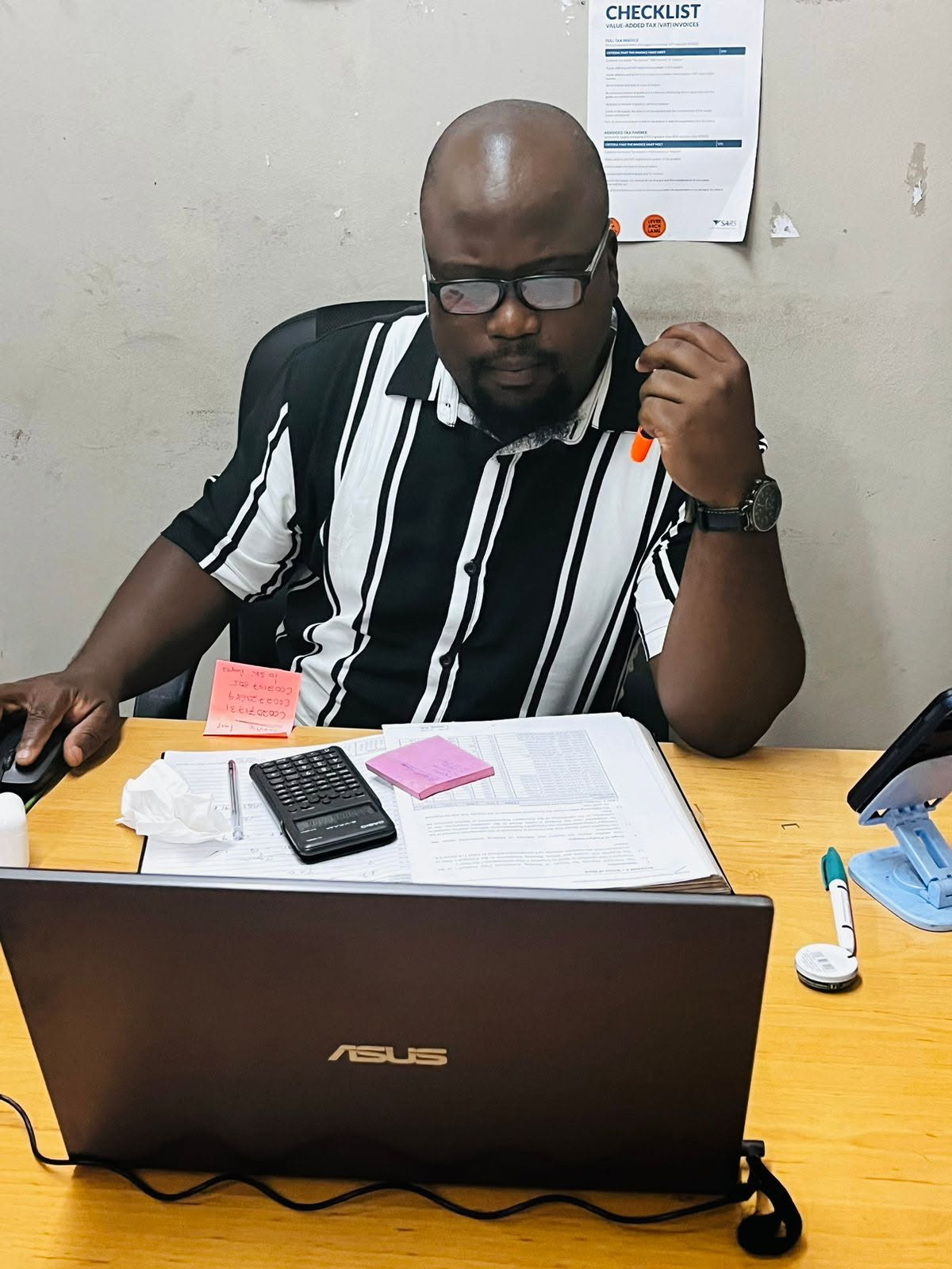 Bongani Pawule, CEO of Sir Paul Tax Solution and Accountants